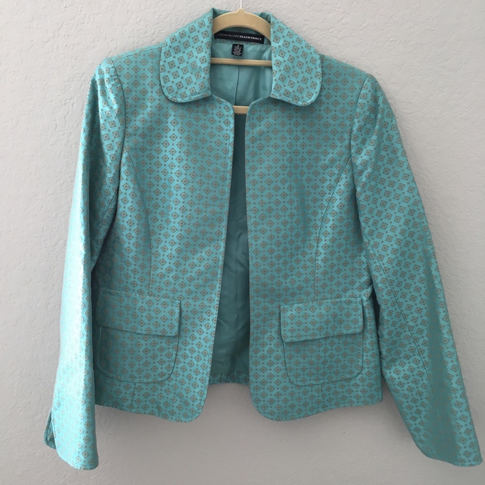 NWOT Linda Allar Ellen Tracy Jacket Sz M